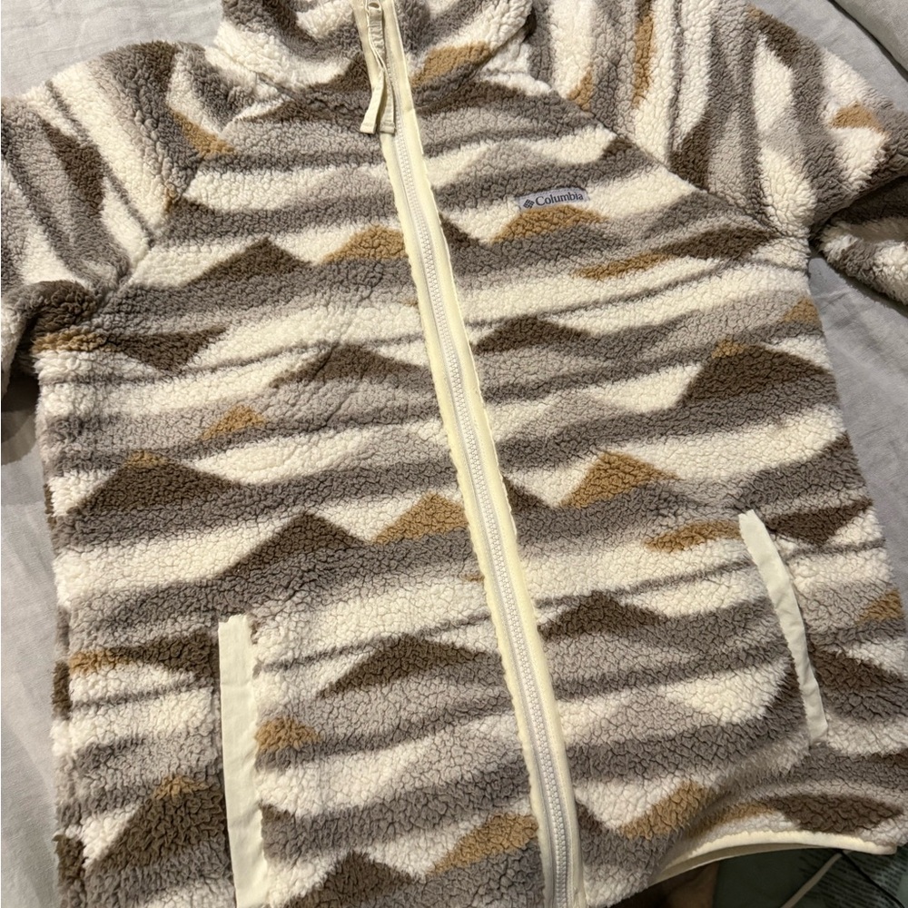 Colombia Aztec Sherpa Full Zip